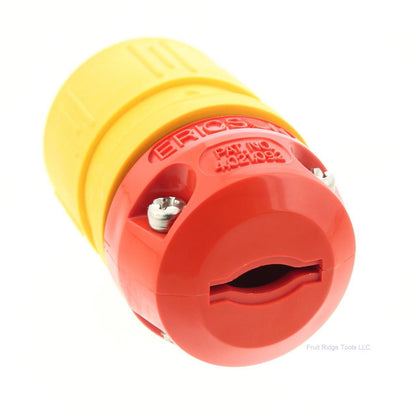 Daniel Woodhead Yellow Straight Blade Connector Plug NEMA 5-20P 20A 125V 1512P