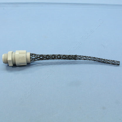 Woodhead Max-Loc Cord Grip .625-.75" Plastic Mesh Form 3 Nema 3R Gray 5542NM