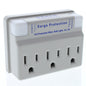 Eagle Surge Computer Gray 3-1 Full Protection Adapter 15A 125V 2P3W 1183CG-K