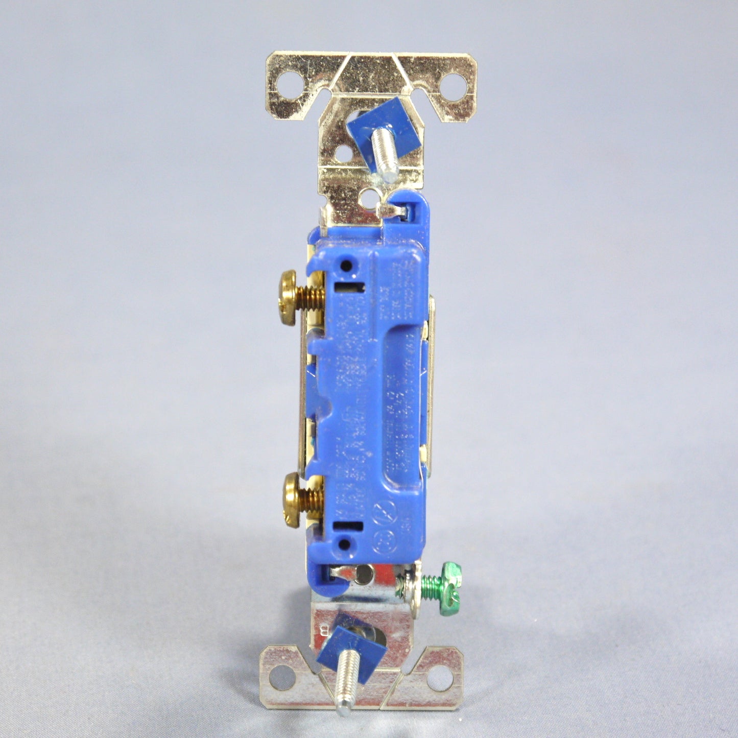 Eagle Ivory 1-Pole Framed Toggle Light Switches Grounding 15A Bulk 1301-7V
