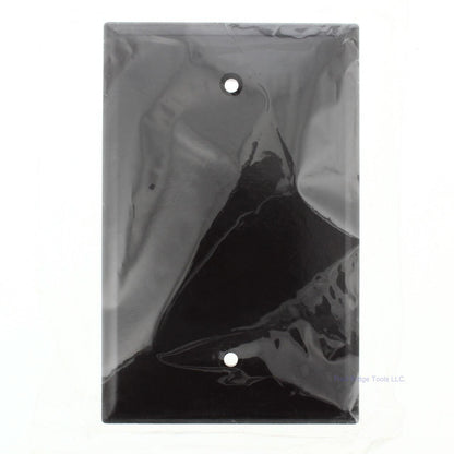 Eagle 2029B Brown 1-Gang Blank Plastic Mid-Size Wallplate Cover Plate Box Mount
