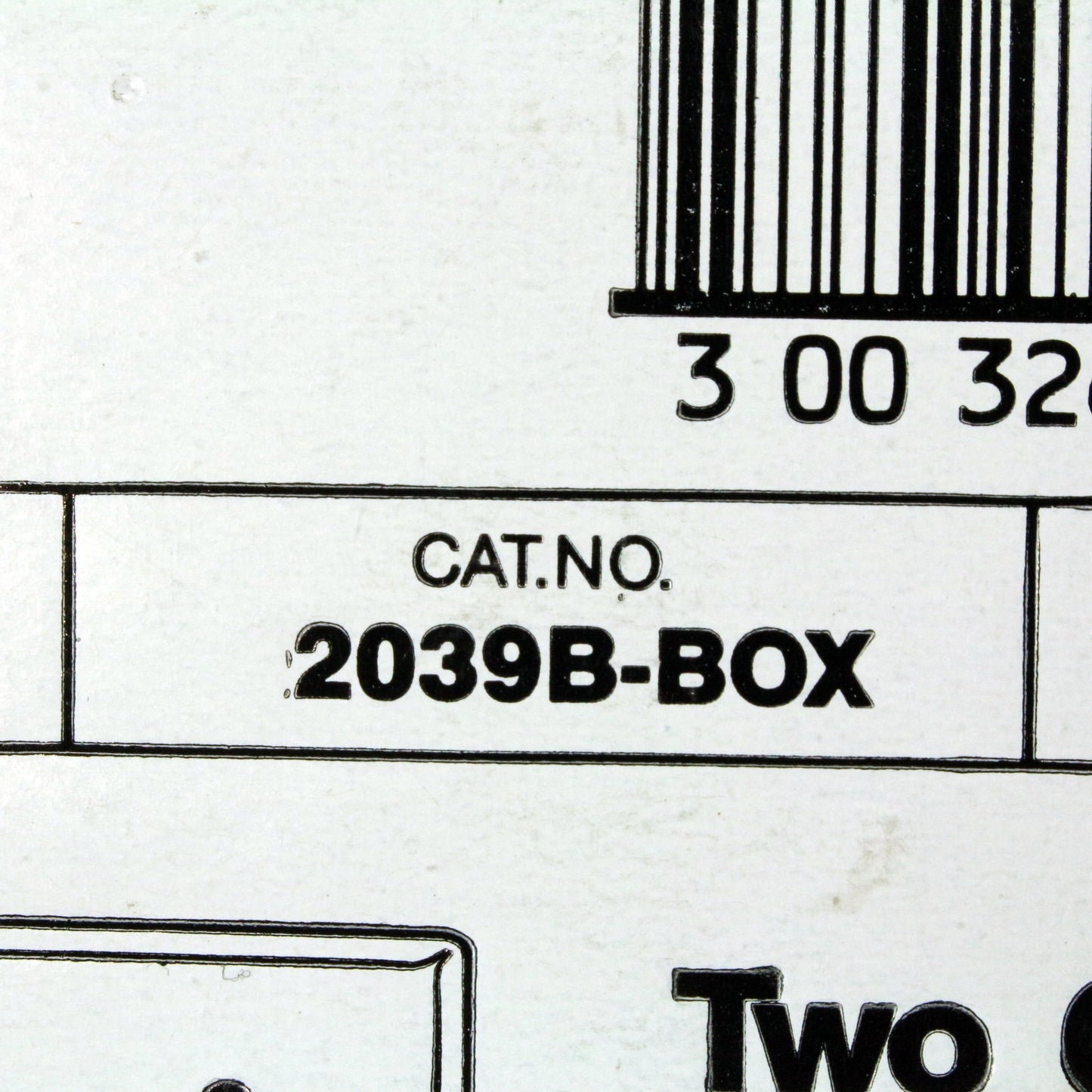 Eagle 2039B Brown 2-Gang Toggle Switch Plastic Mid-Size Wallplate Cover Plate