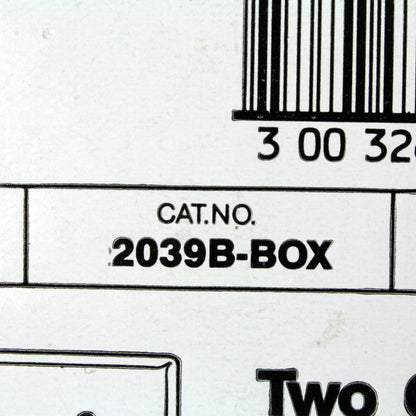Eagle 2039B Brown 2-Gang Toggle Switch Plastic Mid-Size Wallplate Cover Plate