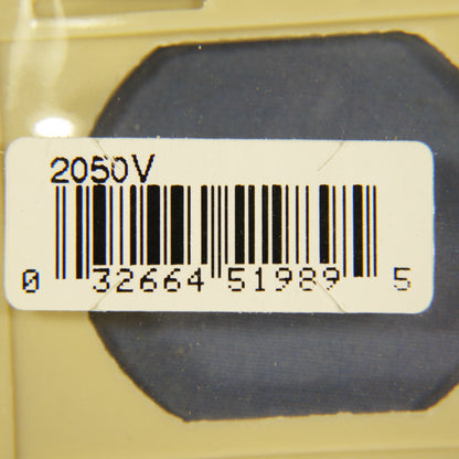 Eagle 2050V Ivory 2-Gang Duplex Outlet Plastic Mid-Size Wallplate Cover Plate