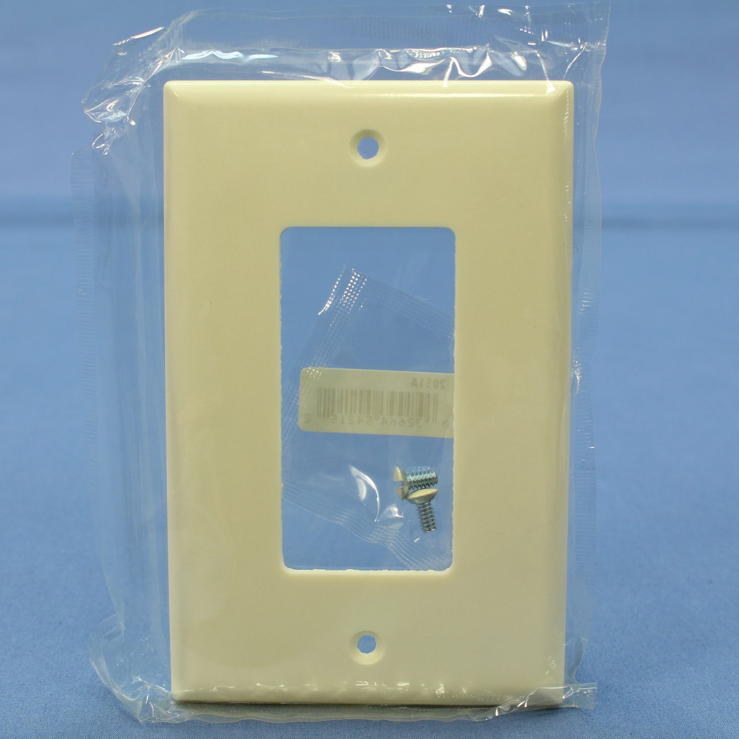 Eagle 2051A Almond 1-Gang Decorator GFCI Plastic Mid-Size Wallplate Cover Plate