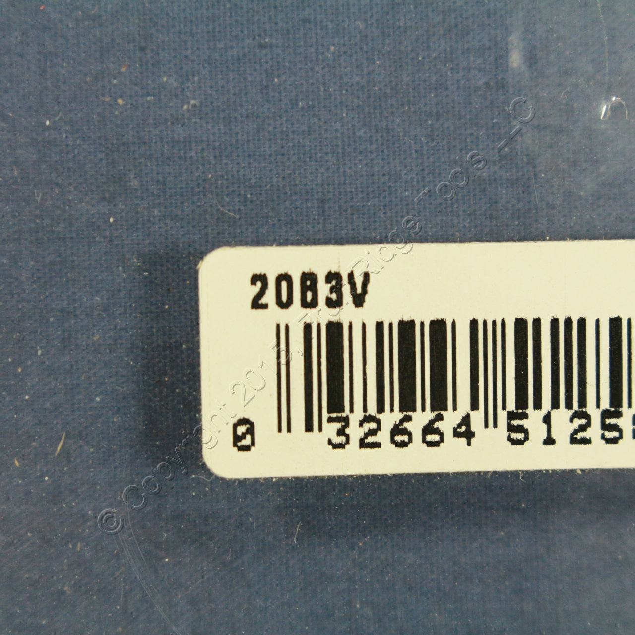Eagle 2063V Ivory 3-Gang Decorator GFCI GFI Plastic Mid-Size Wallplate Cover