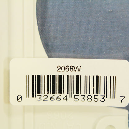 Eagle 2068W White 1-Gang 2.15" Power Outlet Plastic Standard Wallplate Cover