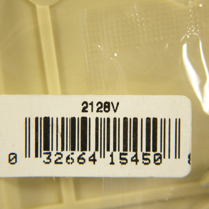 Eagle 2128V Ivory 1-Gang Phone .375" Hole Plastic Wallplate Cover Box Mount 4pcs