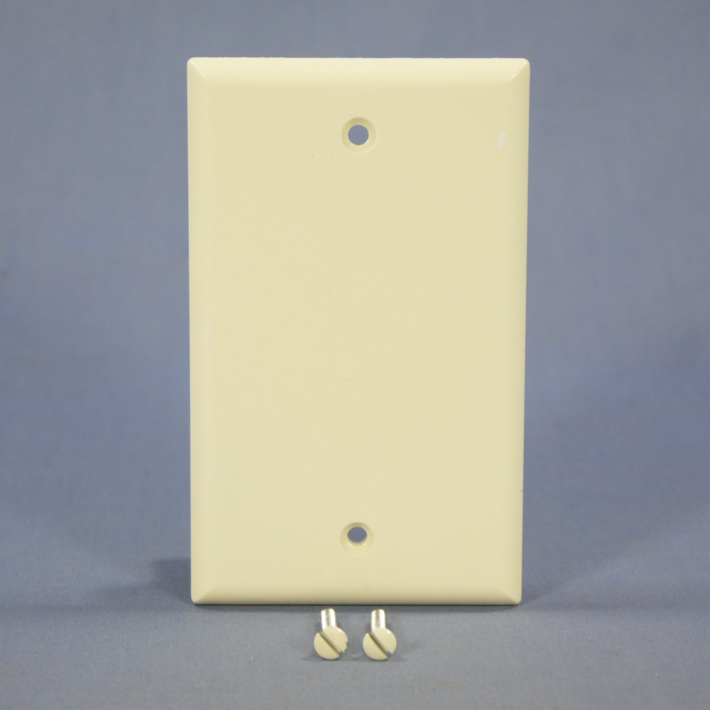 Eagle 2129A Almond 1-Gang Standard Blank Thermoset Wallplate Box Mount Cover