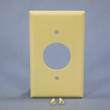 Eagle 2131V Ivory 1-Gang 1.406 Receptacle Single Outlet Standard Thermoset Cover
