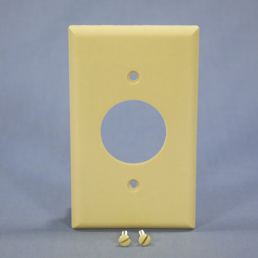 Eagle 2131V Ivory 1-Gang 1.406 Receptacle Single Outlet Standard Thermoset Cover