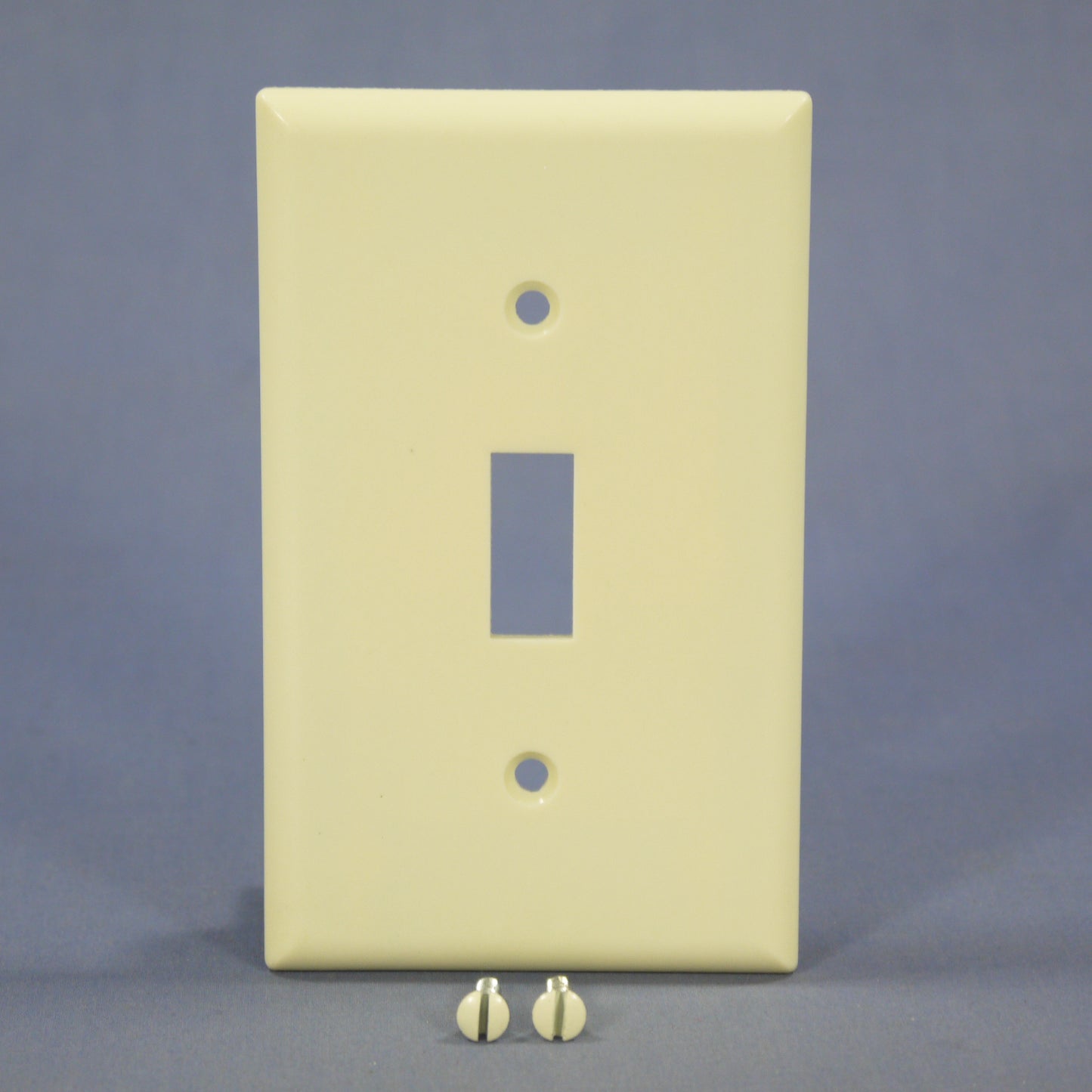 Eagle 2134A Almond 1-Gang Toggle Switch Plastic Standard Wallplate Cover Plate