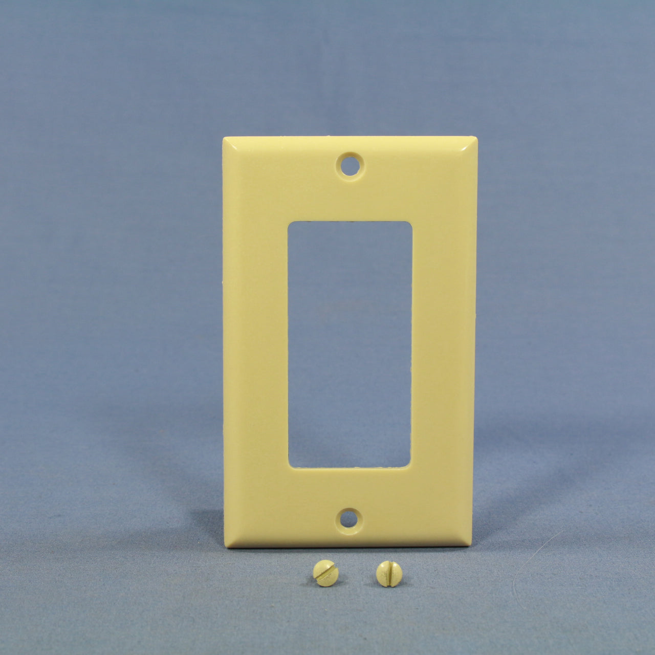 Eagle 2151V Ivory 1-Gang Decorator GFCI Plastic Standard Wallplate Cover Plate