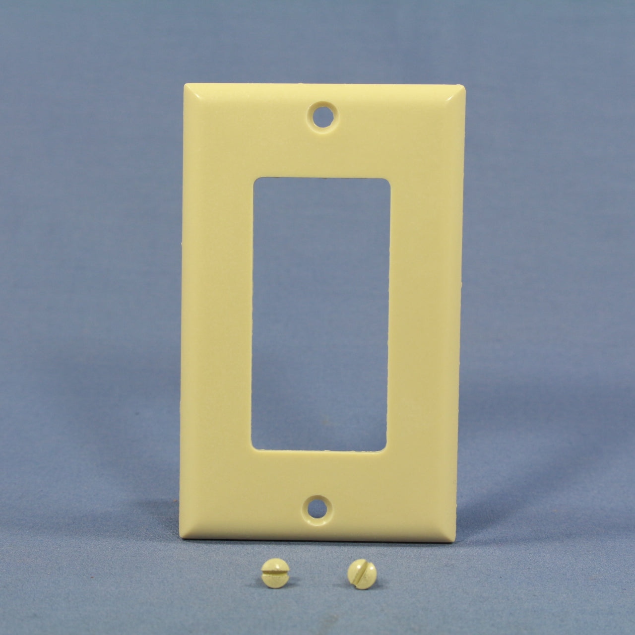 Eagle 2151V Ivory 1-Gang Decorator GFCI Plastic Standard Wallplate Covers 5-pack