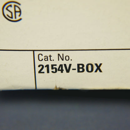 Eagle 2154V Ivory 4-Gang Toggle Switch Cover Thermoset Wallplates 10-Pack