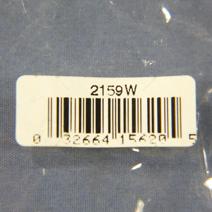 Eagle 2159W White 1-Gang Telephone .625" Hole Plastic Wallplate Cover Box Mount