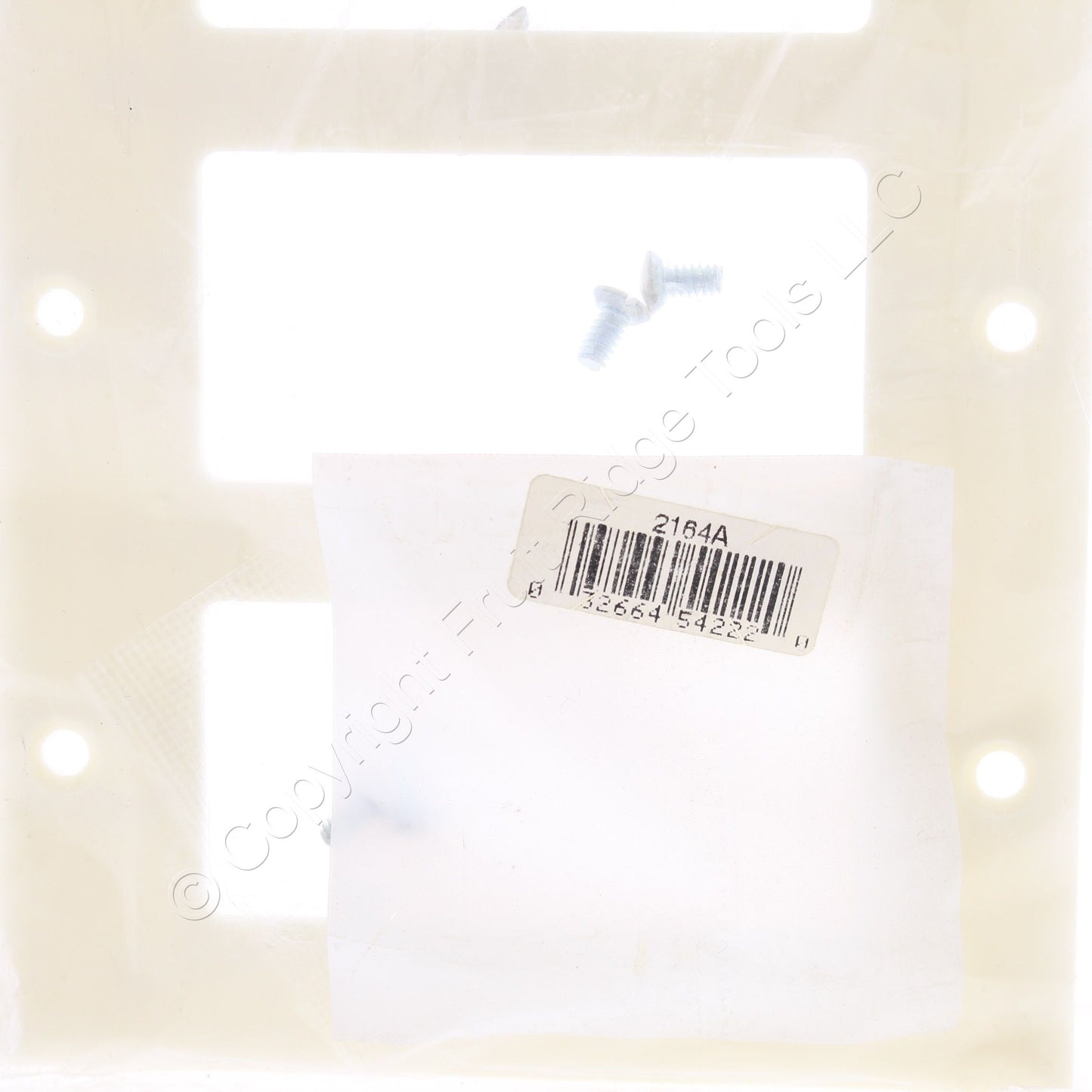 Eagle 2164A Almond 4-Gang Rocker Decorator Switch Cover GFCI Thermoset Wallplate