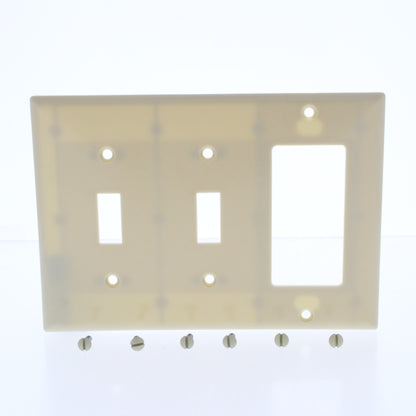 Eagle Ivory Standard Switch Cover Decorator Gfci Gfi Thermoset Wallplate 2173V