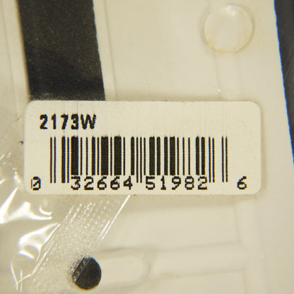 Eagle 2173W White 3-Gang Toggle Switch Decorator GFCI Plastic Standard Wallplate