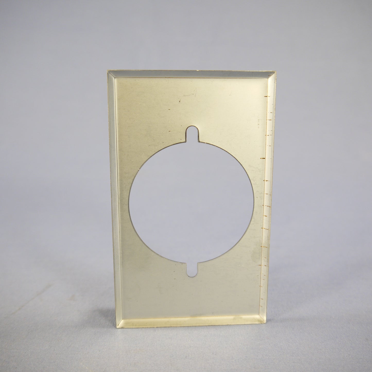 Eagle 39CH/10 Chrome 1-Gang Power Outlet 2.156" Chrome Plated Steel Wallplate
