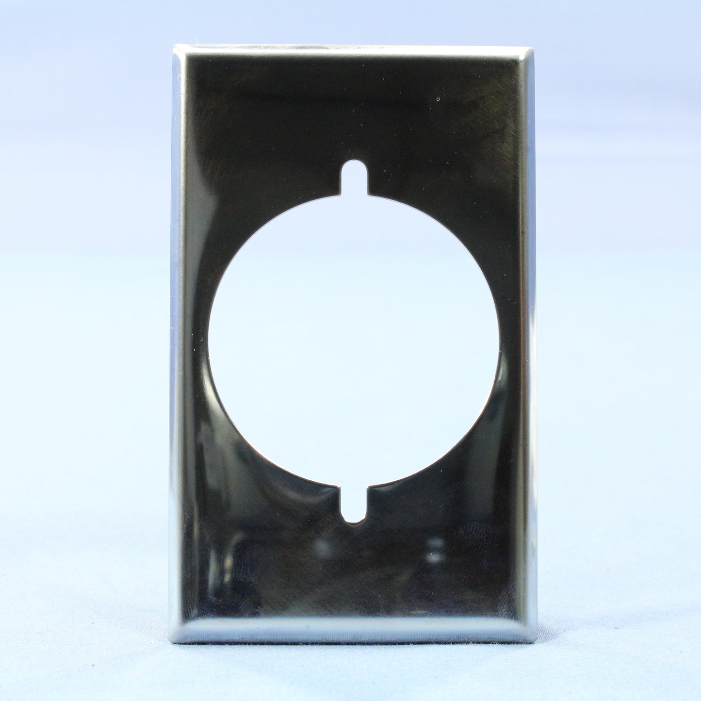 Eagle 39CH Chrome 1-Gang Power Outlet 2.156" Chrome Plated Steel Wallplate 25pcs