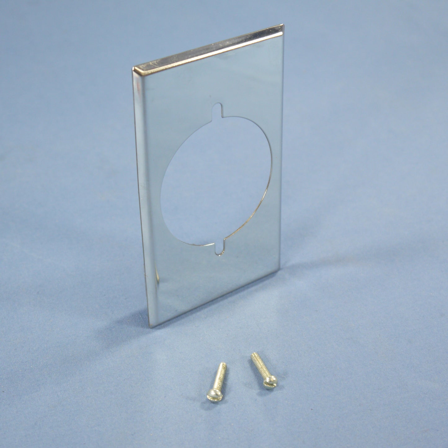 Eagle 39CH Chrome 1-Gang Power Outlet 2.156" Hole Chrome Plated Steel Wallplate