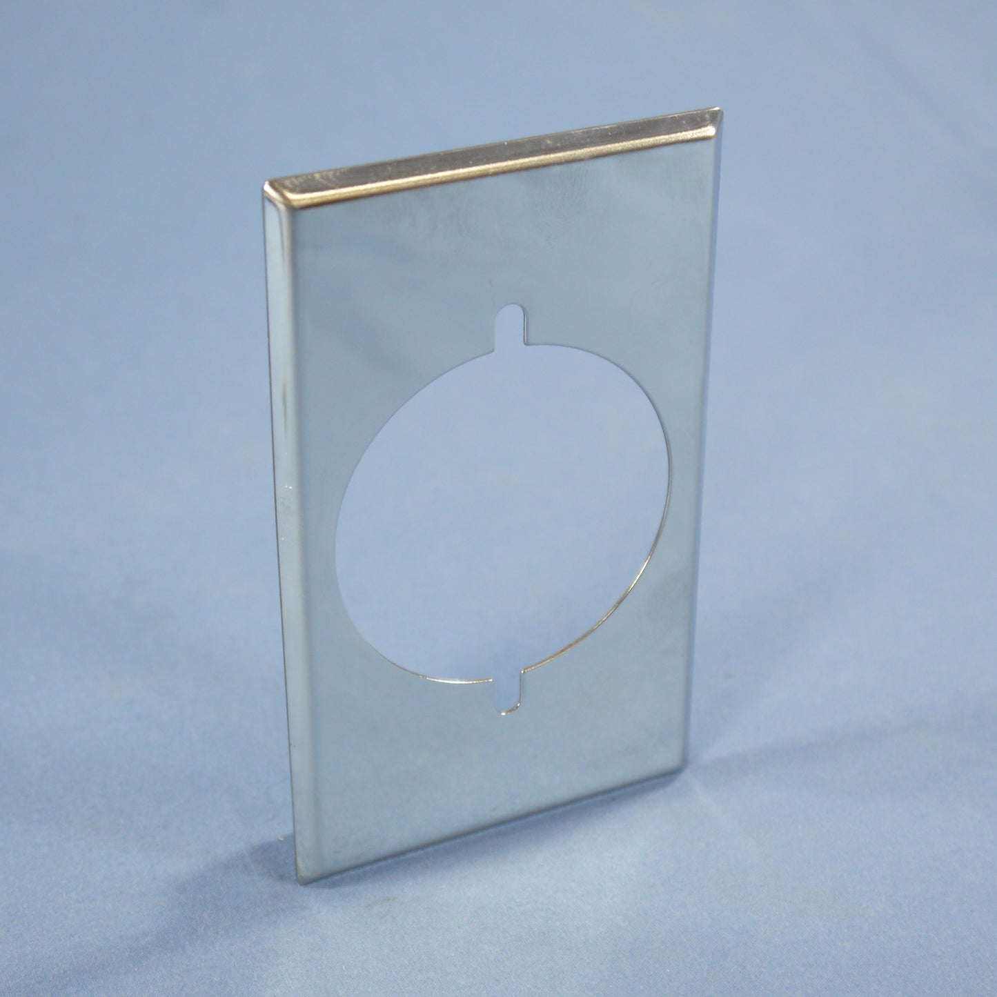 Eagle 39CH Chrome 1-Gang Power Outlet 2.156" Hole Chrome Plated Steel Wallplate