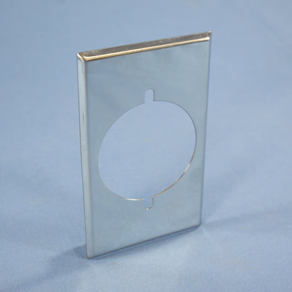 Eagle 39CH Chrome 1-Gang Power Outlet 2.156" Hole Chrome Plated Steel Wallplate