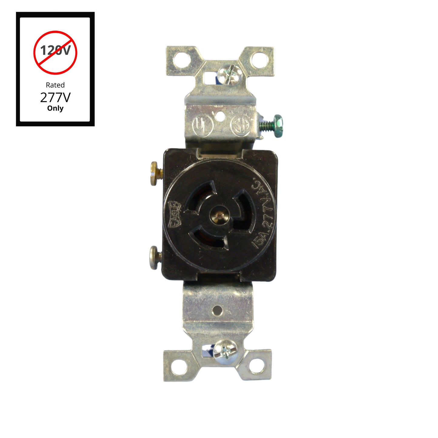 Eagle L7-15 Turn Locking Receptacle Nema L7-15R Twist Lock Outlet 15A 277V 4760