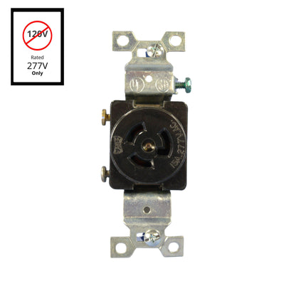 Eagle L7-15 Turn Locking Receptacle Nema L7-15R Twist Lock Outlet 15A 277V 4760