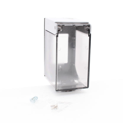 Eagle Clear Weather Protective Outdoor Decorator GFCI Receptacle Cover 4966-SP