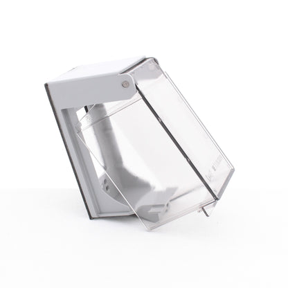 Eagle Clear Weather Protective Outdoor Decorator GFCI Receptacle Cover 4966-SP