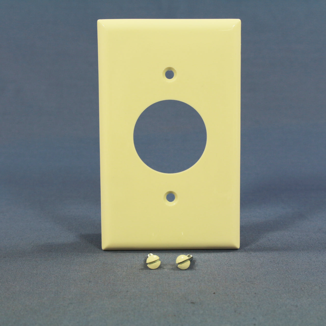 Eagle 5131A Almond 1-Gang 1.406" Unbreakable Nylon Wallplate Receptacle Cover