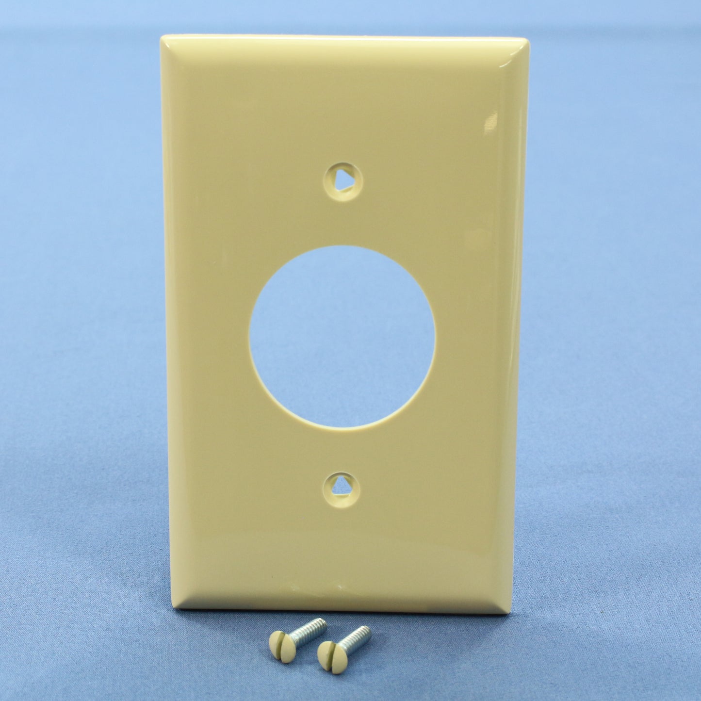 Eagle 5131V Ivory 1-Gang 1.406in. Outlet Unbreakable Nylon Wallplate Cover 15pcs