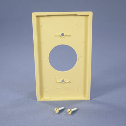 Eagle 5131V Ivory 1-Gang 1.406in. Outlet Unbreakable Standard Wallplate Cover