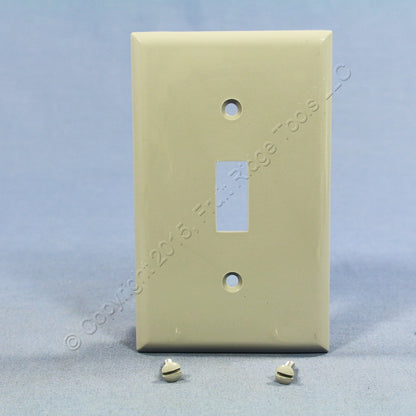 Eagle 5134GY Gray 1-Gang Toggle Switch Unbreakable Nylon Standard Size Wallplate