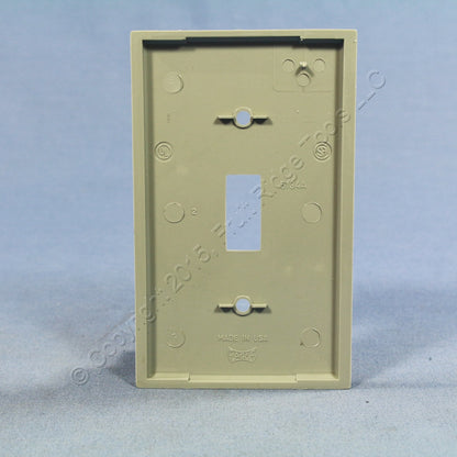 Eagle 5134GY Gray 1-Gang Toggle Switch Unbreakable Nylon Standard Size Wallplate