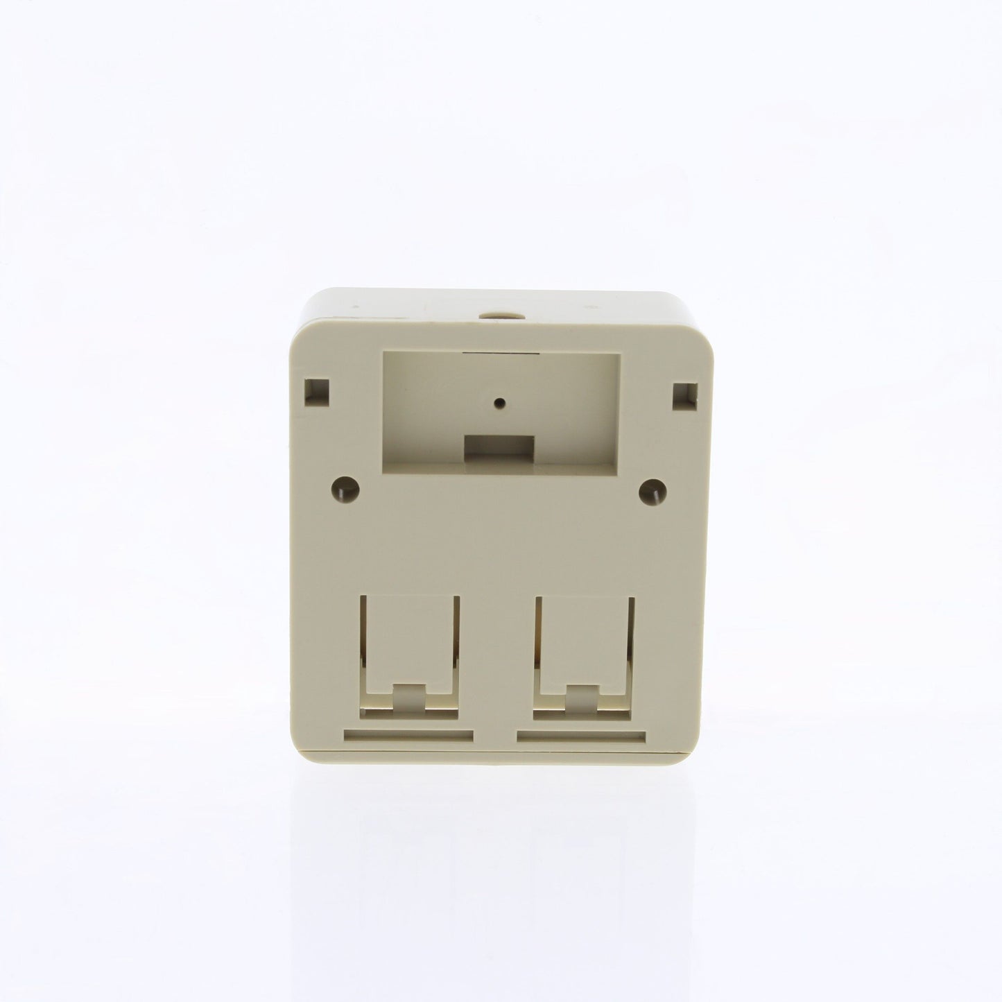 Eagle 5532V Ivory Commercial Grade 2-Port Surface Mount Office Box 110 Style