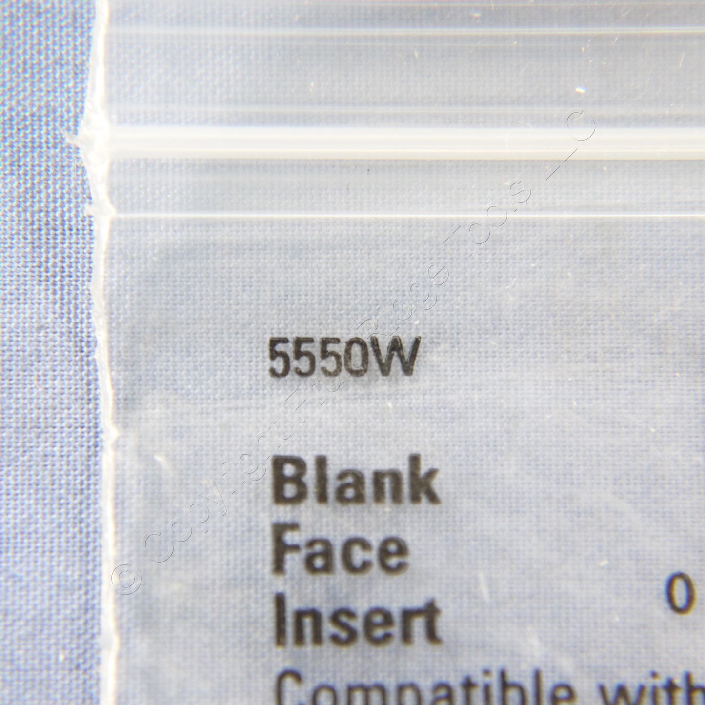 10 Eagle White Modular Plastic Wallplate Blank 1-Port Filler Adapter Inserts