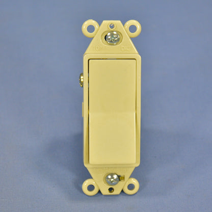 Eagle 6303V 3-Way Ivory Residential Decorator Rocker Wall Light Switch 15A Bulk