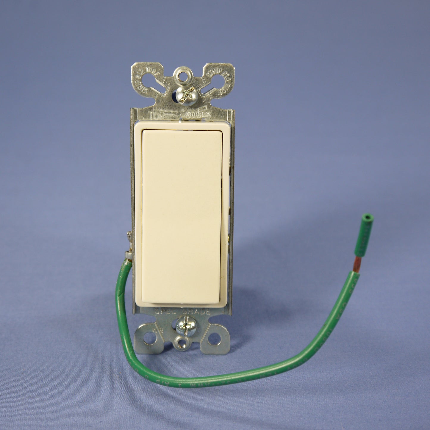 Eagle 6504LA Light Almond Decorator Rocker Wall Light Switch 4-Way 15A 120/277V