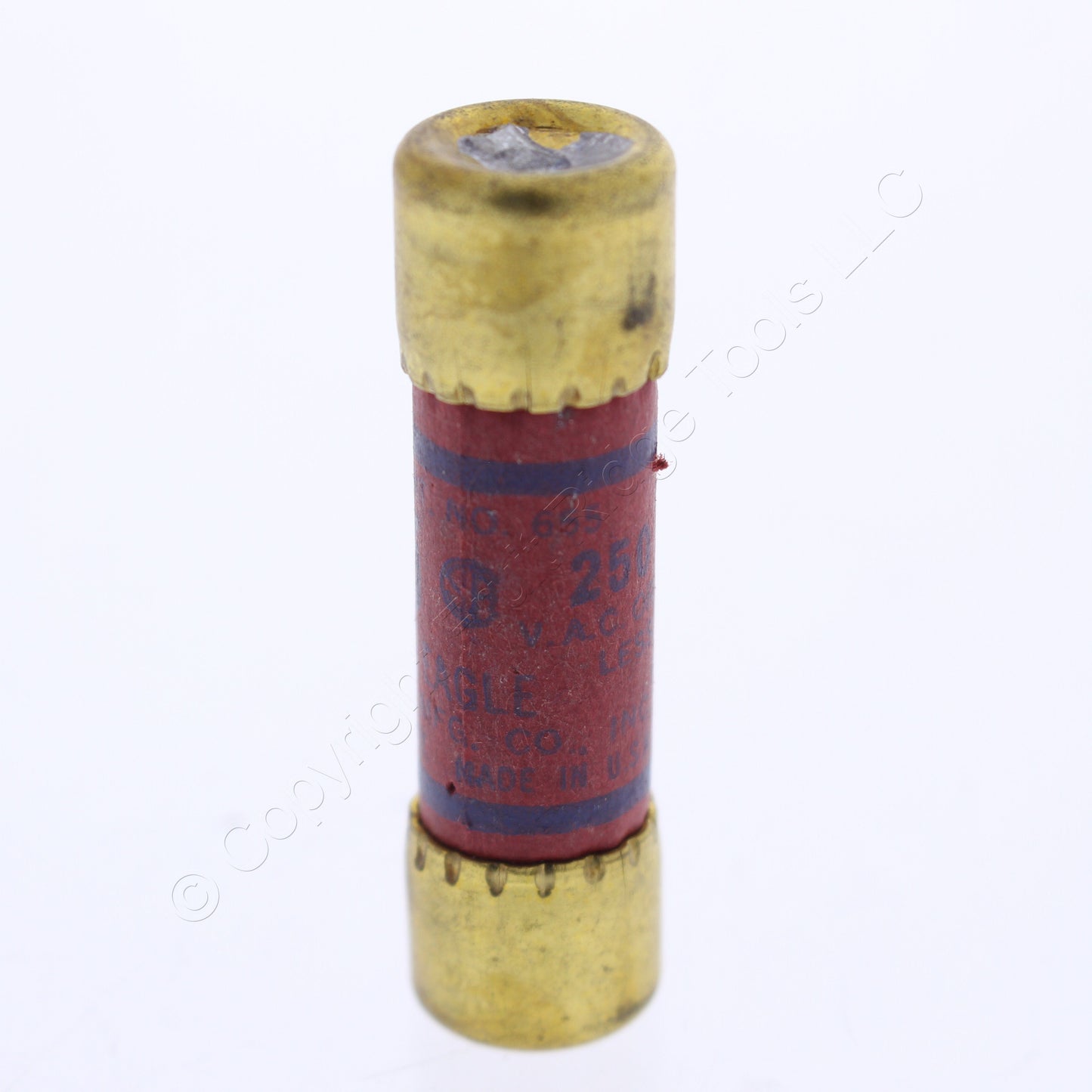 10-Pack Eagle 250V Class H Cartridge Fuses 655 15-AMP