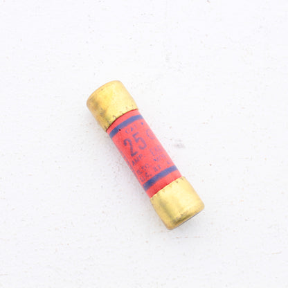 Eagle 655-25-AMP Red Class H Cartridge Fuses Non-Renewable 25A 250V 2-Pack