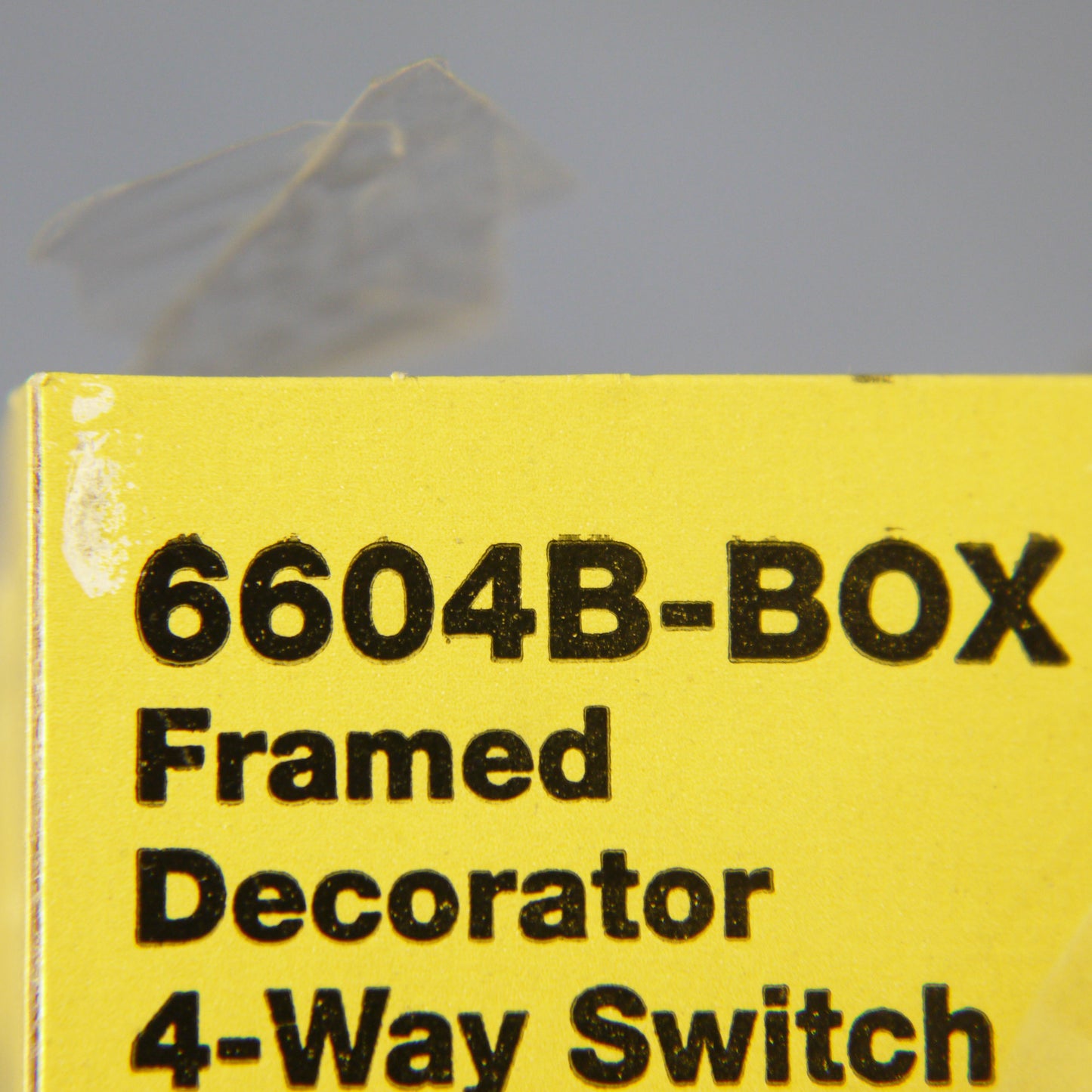 Eagle 6604B Brown Framed 4-Way Decorator Rocker Wall Light Switch 15A 120/277V