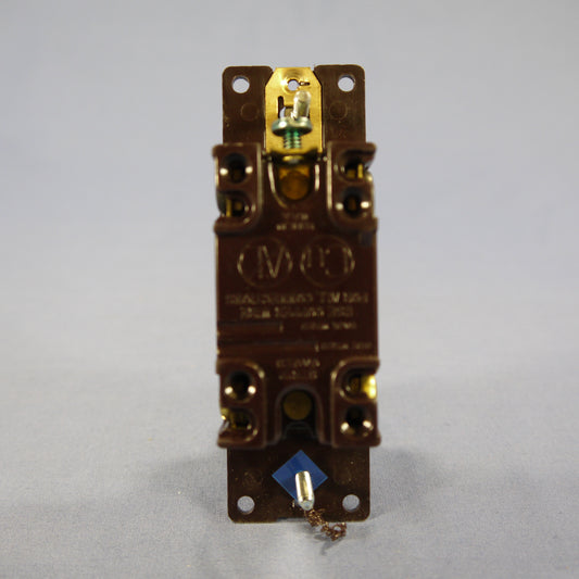 Eagle 6604B Brown Framed 4-Way Decorator Rocker Wall Light Switch 15A 120/277V
