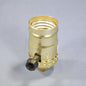 Eagle Turn Knob 3-Way Light Socket Brass Lamp Holder Electrolier 1/8" IPS 925ABD