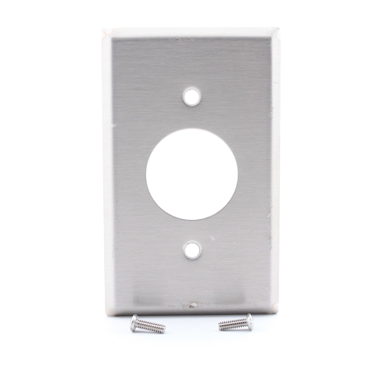 Eagle 93091 Stainless Steel 1-Gang 1.40" Receptacle Single Outlet Wallplate