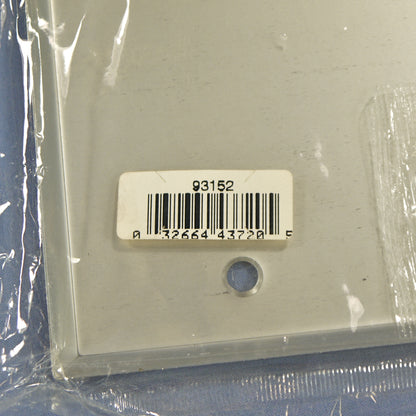 Eagle 93152 2-Gang Non-Magnetic Stainless Steel Blank Cover Wall Plate Type 302