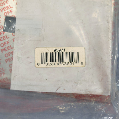 Eagle 93971 Non-Magnetic Stainless Steel Mid-size 1-Gang Toggle Switch Wallplate