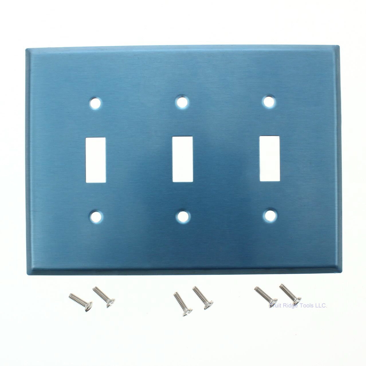 Eagle Magnetic Mid-size Stainless Steel 3G Toggle Switch Wallplate Cover 97973